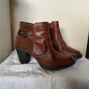 Rieker Women’s Heeled Leather Boots size 37